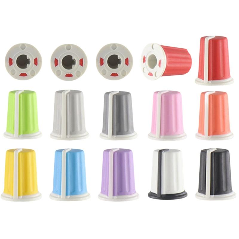 2/10Pcs 16x19mm Rubber Potentiometer Knob For Mixer DJM Series DJM-2000 900 850 750 700 800 DAA1176 DAA1305 For Pioneer DJ