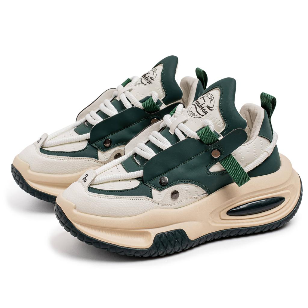 Men's Shoes Spring and Autumn Sports Men's Casual Shoes Four Seasons Leisure Sports Leather Shoes for Men 39-44