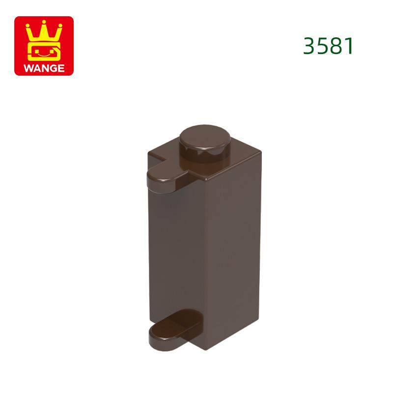 Non-Toxic 80Pcs/Lot 4489 Carriage Wheel Rack Building Block Moc Accessories Part Compatible With Bricks Diy Children Toys Gift Box