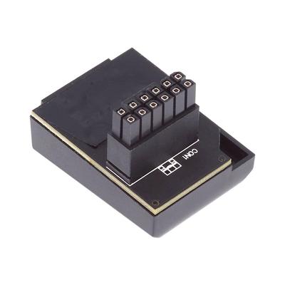 Cablecc 12VHPWR Male To Female Adapter Power Modular Extension Down Angle 90 Degree for 3080 3090TI PSU 16 Pin Graphics Card PCI-E 5.0 ATX3.0 12+4P