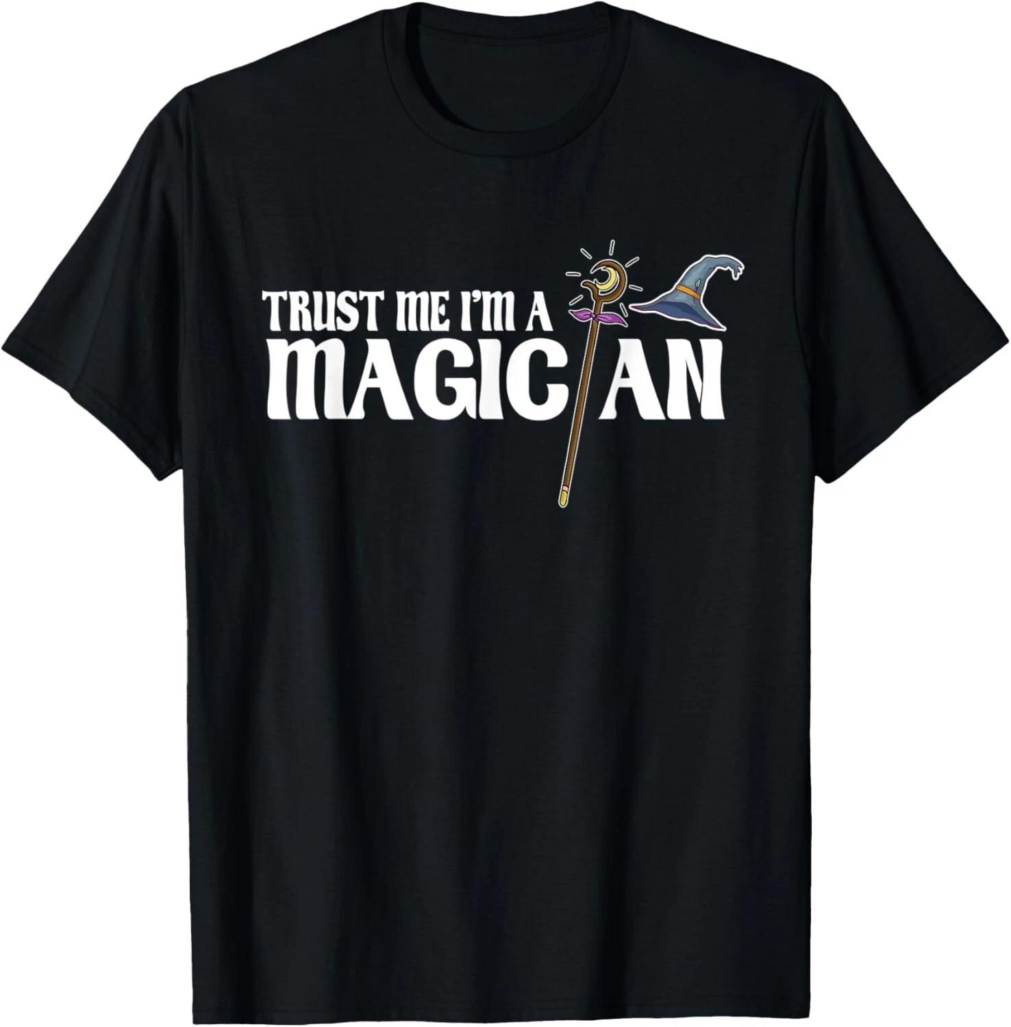 

Magician Illusionist Perfomer Magic Magical Card Tricks Gift Unisex T-Shirt 2XL