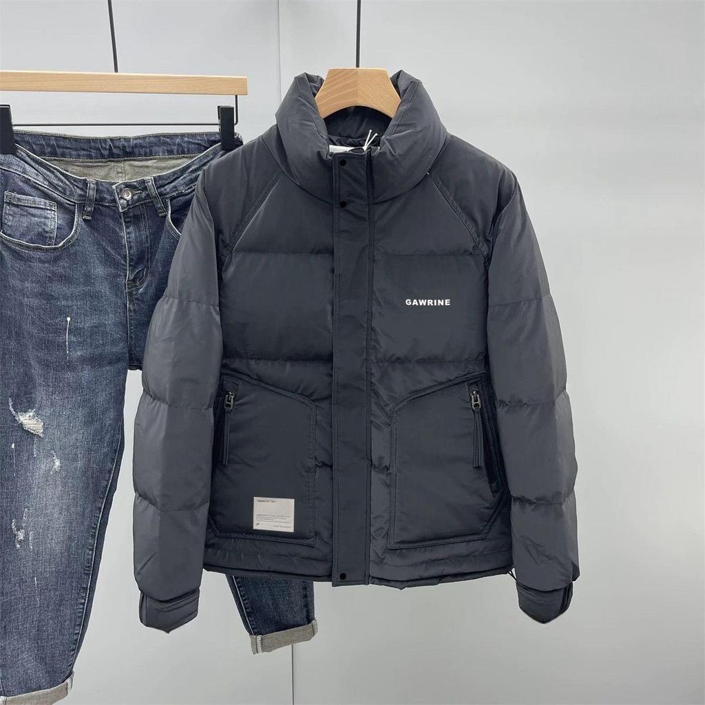Herren Trendy Koreanischer Stil Stehkragen Daunenjacke - Warm, Locker, Lässige Arbeitskleidung Mode