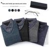 Tucano Men's Faux Two-Piece Plush Thick Knitted Sweater