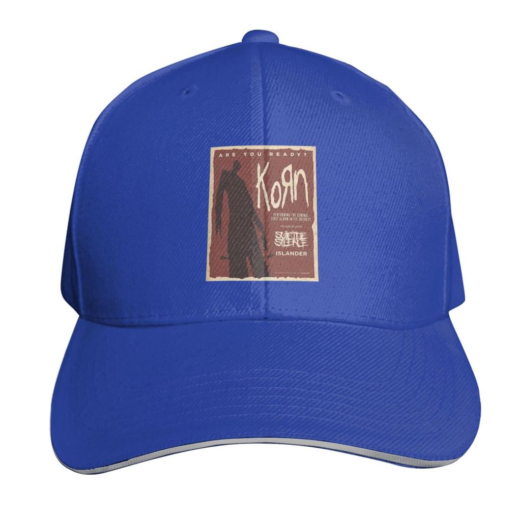Korn The Nothing Music Rock Deniimm Cap Fashion Casual Baseball Caps Adjustable Hat Hip Hop Summer Unisex Baseball Hats