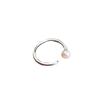Sweet Pearl Women's Cross Open Line Ring: Stackable, Versatile, Fashionable, and Perfect for an Index Finger