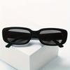 12 Piece Set of Small Frame Casual and Fashionable Sunglasses Black High-end Cool Glasses Suitable for Beach Travel