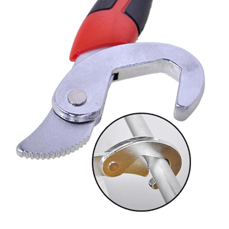 Universal Key Pipe Wrench 6-22mm Open End   Grip Tool Plumber Multi Hand Tool