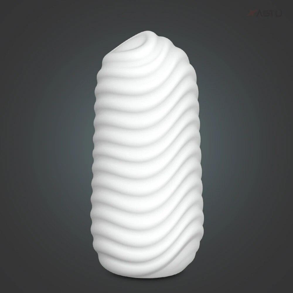 Men's Aircraft Cup Goods Soft Silicone Masturbator for Men Pocket Pussy Waterproof Real Vagina Sex Toy for Men Adult Goods 18+