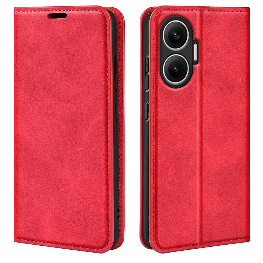 For Xiaomi Poco F7 5G/Redmi Turbo 4 Pro 5G Case Skin Touch Leather Wallet Phone Cover