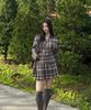 New Seoul Checkered Skirt