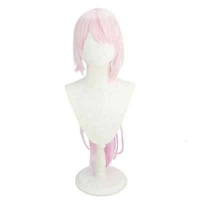 Yuika Shiina Cosplay Perücke, Rosa Verlauf, Hitzebeständig, Perfekt für Halloween, Events und Festivals (ZU)