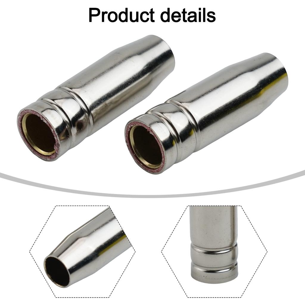 For Industrial Applications Conical Nozzle Conical Nozzle For Welding Torch MB15 Nozzle Strict Quality Control 10 Pieces Set