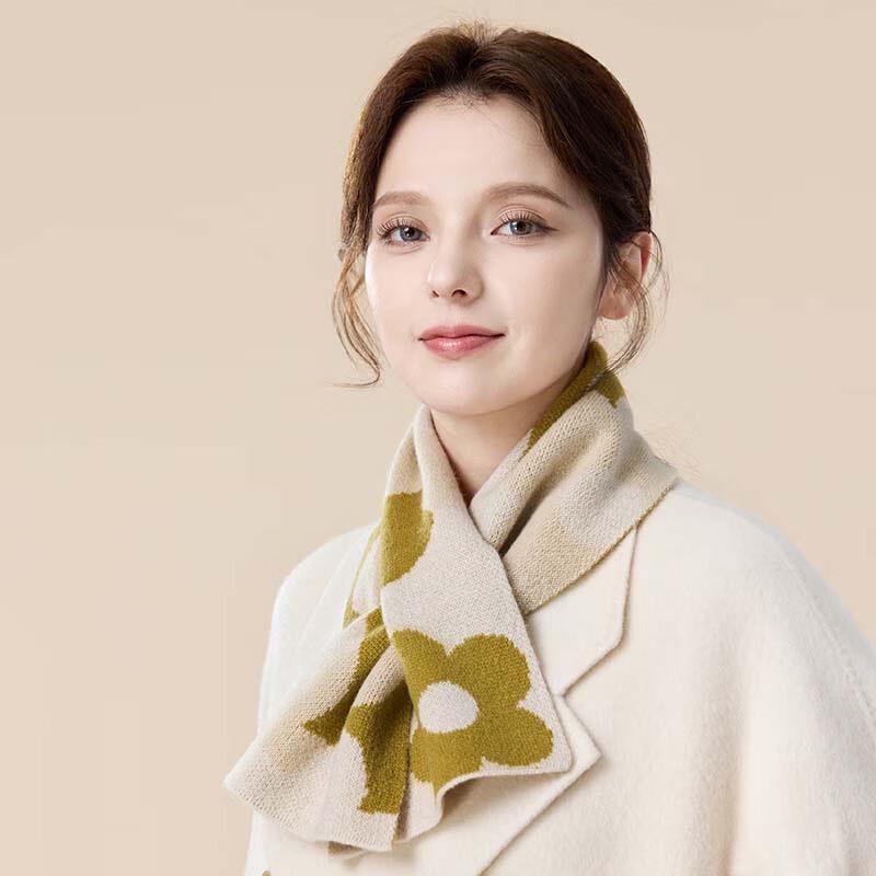 

JIUMU Women s Winter Knit Wool Scarf WY166 One Size