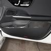 Soft Carbon Fiber Car Inner Door Anti Kick Panel Trim Sticker For Mercedes Benz C-Class W206 2022-2024 Car Accessories