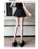 Women's High-Waist Pleated A-Line Skirt - School Style, Spring/Summer