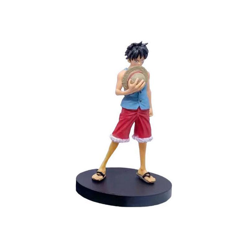 

Anime One Piece Kimono Straw Hat Monkey D Luffy Standing Figure Model Doll Toys Collection Gifts No box