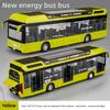 Energy Saving Alloy Bus Toy Model With Lights And Sound For Kids Collectors