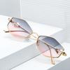 New Retro Polygon Rhombus Metal Sunglasses – Trendy UV Protection Eyewear for Men & Women