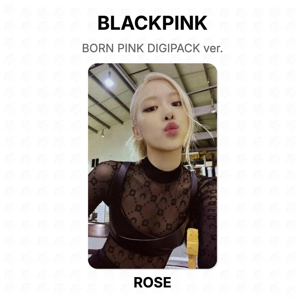 BLACKPINK BORN PINK DIGIPACK Ver. Official Photocard