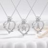 Luxury European & American Rose 26-Letter Pendant Necklace