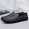 Fashion Leisure Walk Men Casual Shoes Fashion Man Driving Shoes Versatile Leather Men Loafers Summer Moccasins Classic Slip on Men Flats