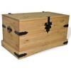 Day and Night - Day and Night Corona Range Storage Trunk Made of Mexican Pine 91x49.5x47 Cm