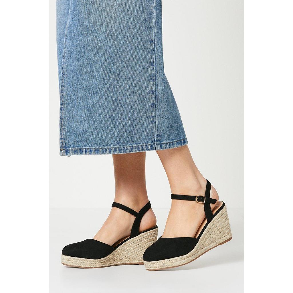 Dorothy Perkins Damen/Damen Rumor Wedges mit geschlossener Zehenpartie