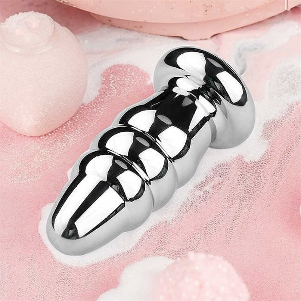 Role Play Flirting Toys Sexy Shop Sexy Prostate Massager Anal Plug Metal Butt Plug Adult Products Anal Sex Toy for Woman Couples