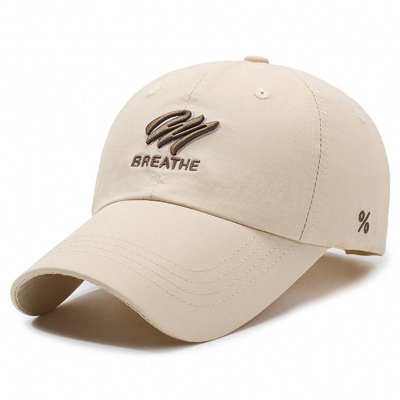 Spring Summer Men's Quick-Drying Baseball Cap Sun Protection Baseball Cap Outdoor Sun Hat