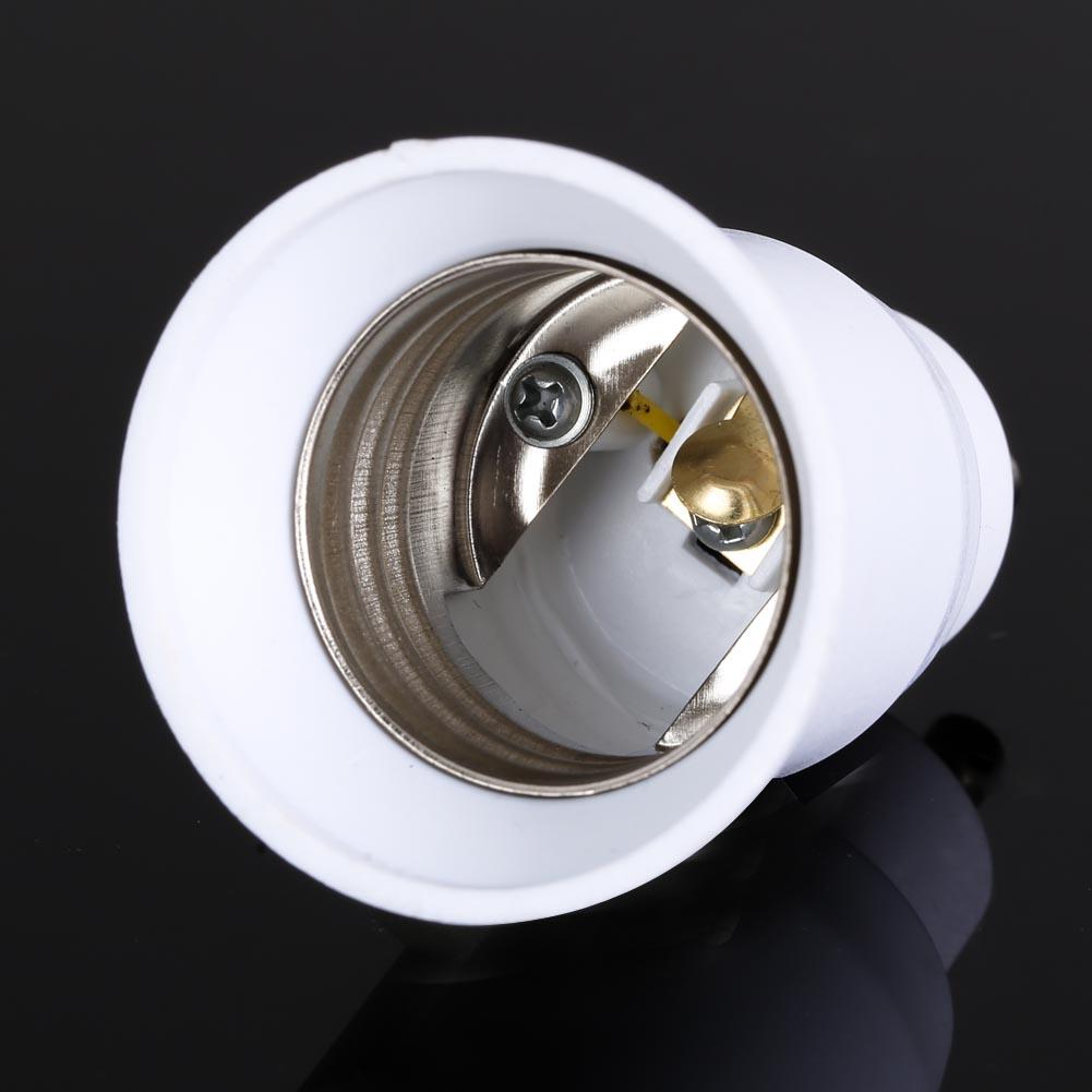 5pcs GU10 To E27 Lamp Holder Socket Base Light Bulb GU10 To E27 Socket Holder Adapter Lighting Parts Accessories