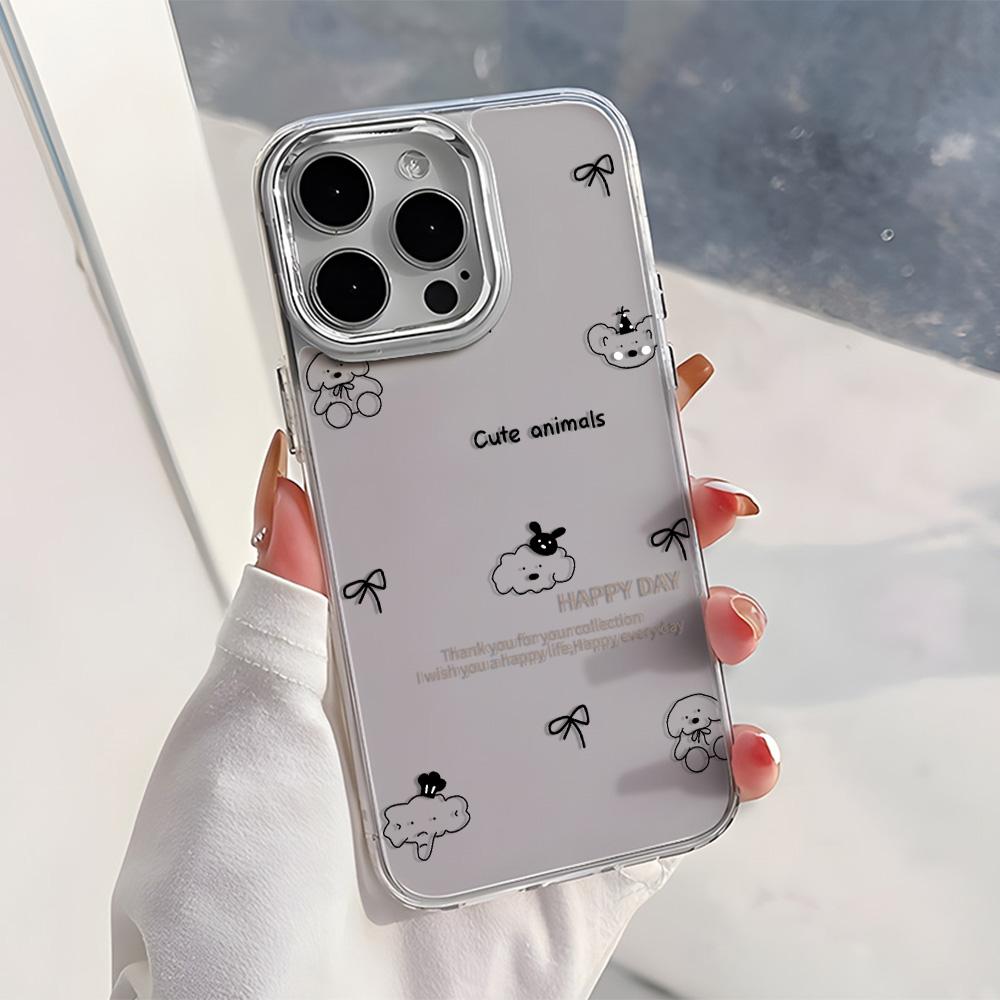 Transparent Phone Case for iPhone 11 12 13 iPhone 13 14 15 Pro 15 16 Pro Max Samsung A15 A16 A25 A26 A55 A56 S25 S24 S22 S23 Ultra S25 Edge