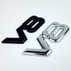 Metal V8 Car Logo Sticker for Toyota Volkswagen - Suitable for Modified Cars with 3D Design and Electroplating.