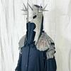 Nazgul Yüzük Hayaleti Film Siyah Takım Cadı Kral Ortaçağ Lordu Cosplay Kostümü