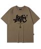 ANOTHER ARCHIVE St Aac Sign Logo Short Sleeve T-Shirt_Khaki