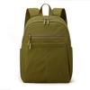 Solid Color Women Backpack Outdoor Student Schoolbag Travel Bag