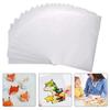 10 Pieces Shrink Plastic Sheets 20X29Cm Sanded Shrink Films Papers For Keychain Making Diy Craft