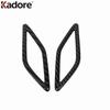 For Volkswagen VW T-Cross Tcross 2018-  Matte Car Front Inner A Pillar Audio Speaker Cover Trim Interior Accessories