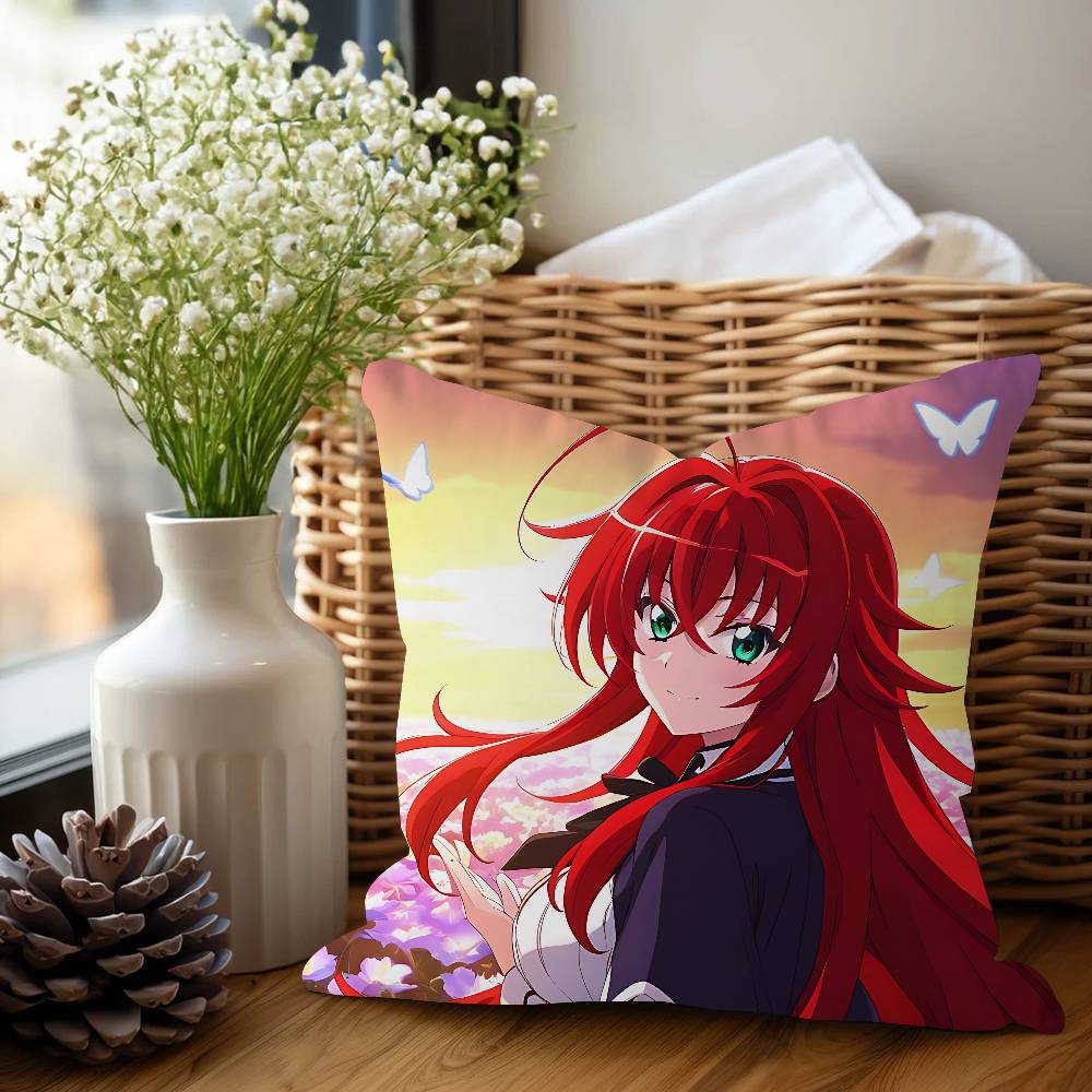 R-Rias G-Gremory Personalized Pillow Dust Cover Bedroom Kids Party Decoration Pillowcase Birthday Children Gift
