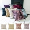 Superweiche Kissenhülle Crushed Velvet Kissenbezug für Wohnzimmer Sofa 45x45cm Dekorative Kissenhülle Nordisch Housse de Coussin