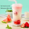 650ml Disposable Milk Tea & Drink Cups with Lids (20 Sets)