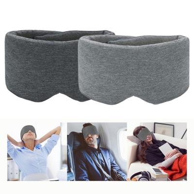 Eye Patch Adjustable Strap Lightproof Pain-free Useful Relaxed Travel Sleep Cover for Office