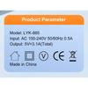 15W USB Type C Charger 6 Ports PD Fast Charge Adapter Quick Charge3.0 for IPhone Samsung Xiaomi Huawei Mobile Phone Wall Charger