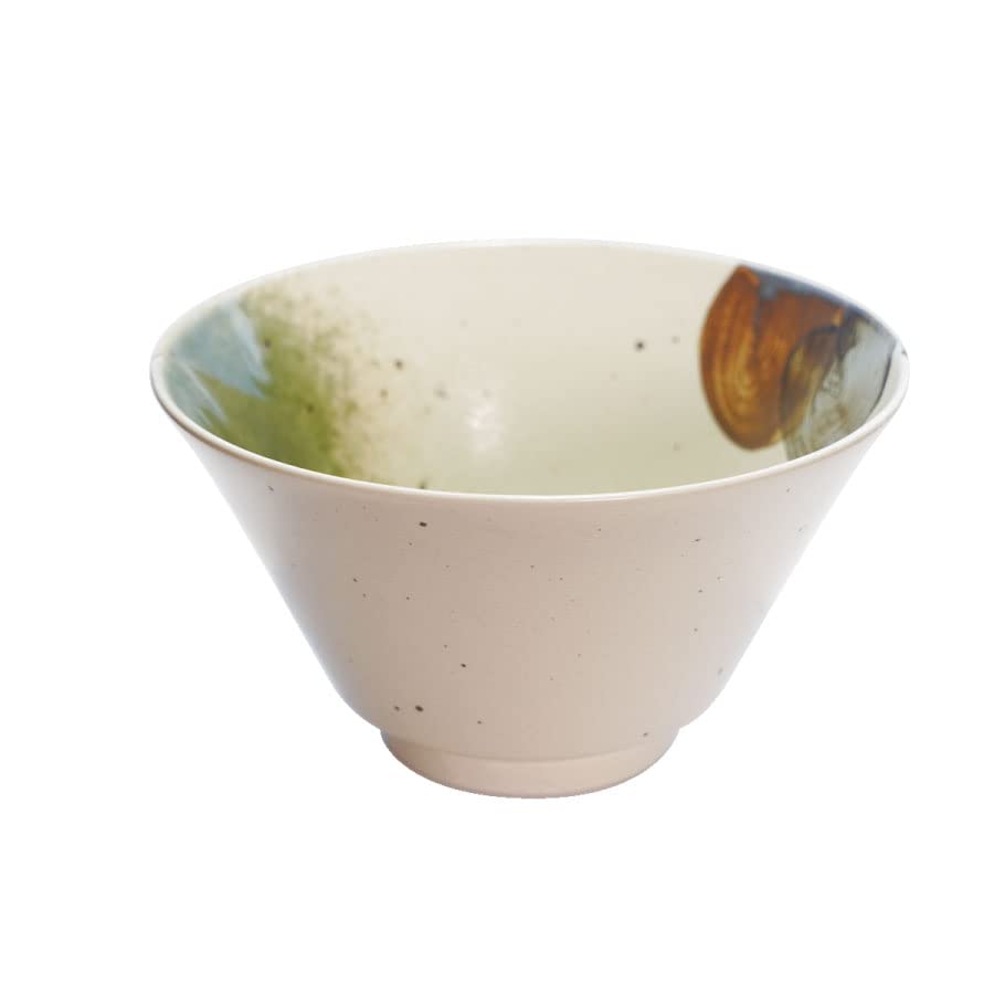 

Marusan Kondo Instant Mino Dishwasher and Microwave Made in Product Number 20247 Bowl, Oribe-buki Style, 900ml, Ware, Safe, Japan,