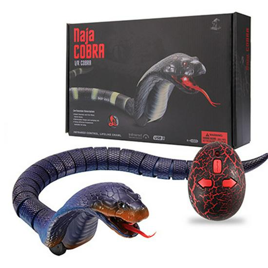 Realistic Remote Control Rattlesnake Toy: King Cobra Experience
