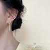 Sparkling Zircon Hollow Round Circle Tassel Earrings For Women Summer Fashion Jewelry New Gift Party Beach Vacation