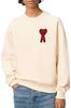 Sweatshirt Ami De Coeur – Ami Paris - Roter Aufnäher