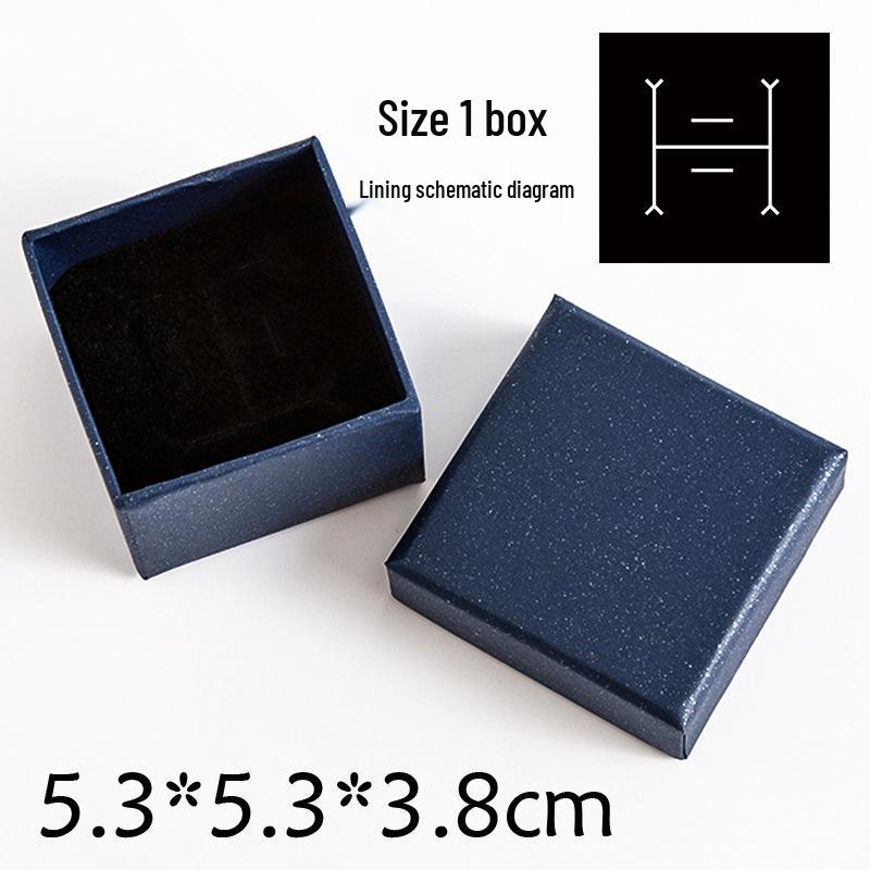 Blue Galaxy Jewelry Set: Bracelet, Bangle, Watch, Ring, Earrings, Necklace, Lipstick In Gift Box