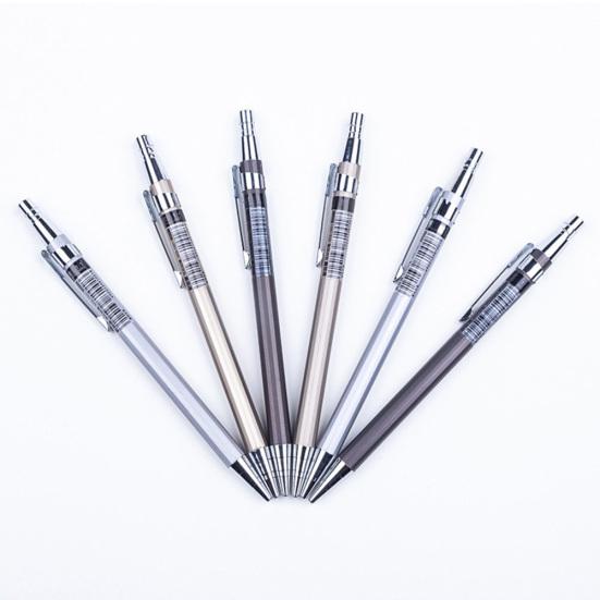 0,5/0,7 mm Kid Metall Presse automatische mechanische Bleistift Schule Büro Schreibwaren