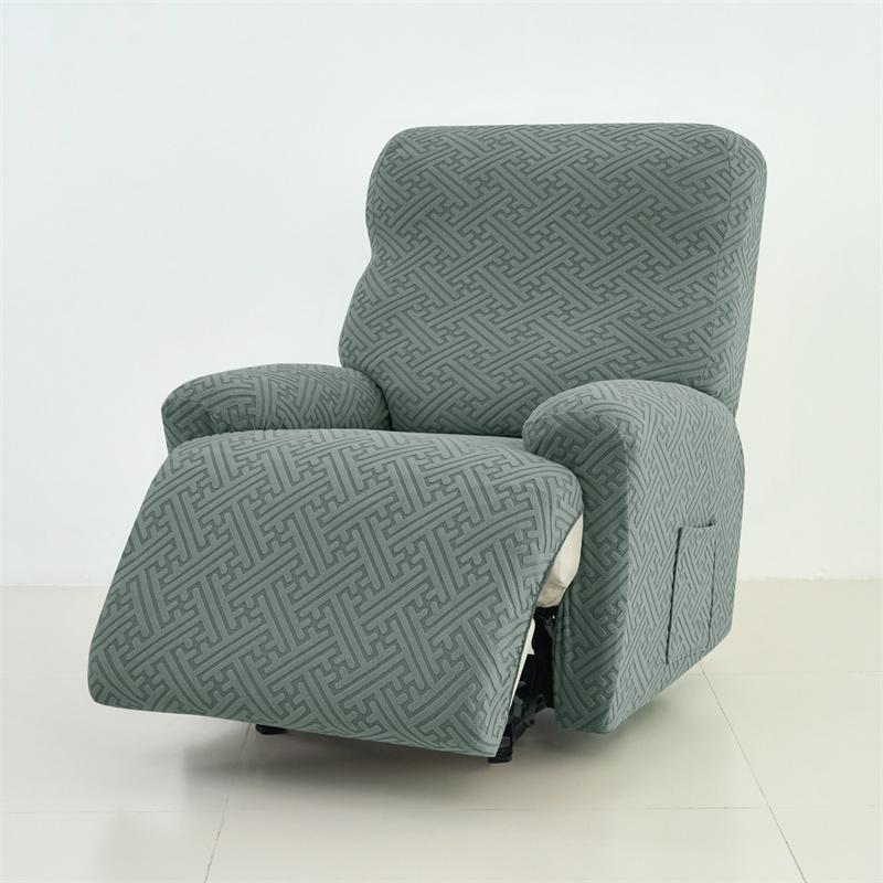 Split Recliner Sofa Covers Stretch Single Seater Reclining Couch Cover Slipcover for Living Room Relax Elastic Armchair Cover