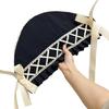 Lace Trim Bonnet Hat for Women Cosplay Event Victorian Cocktail Hat For Teens Teaparty Cocktail Dressingup Headwear
